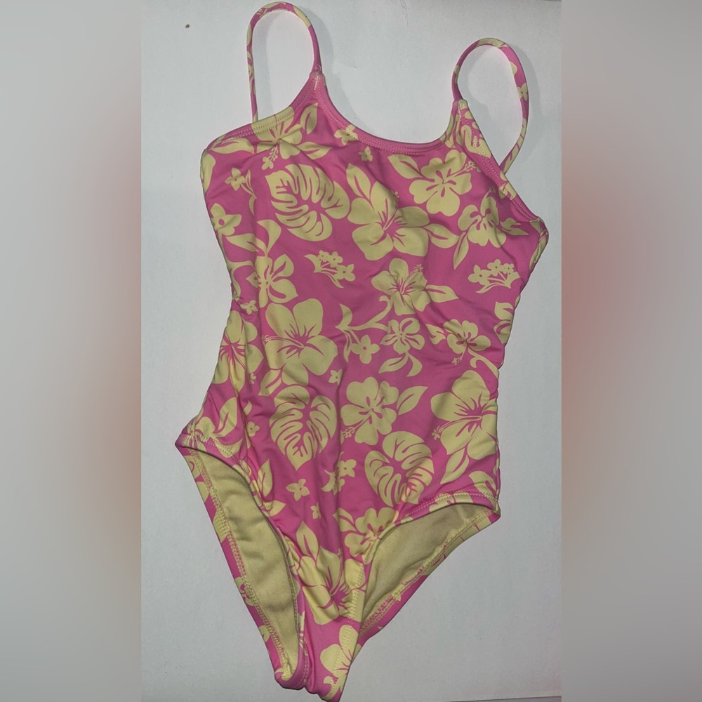 Hobie Girls size 6 Pink and Yellow